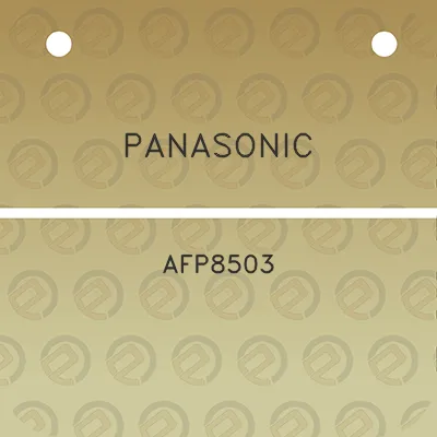 panasonic-afp8503