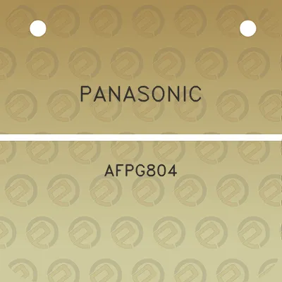 panasonic-afpg804