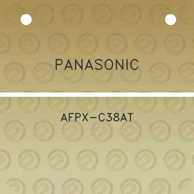 panasonic-afpx-c38at