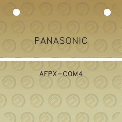 panasonic-afpx-com4