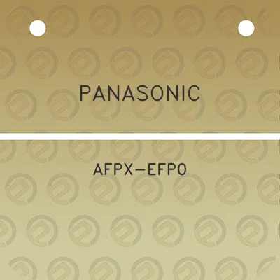 panasonic-afpx-efp0