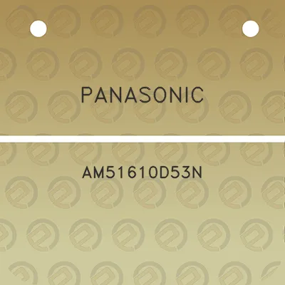 panasonic-am51610d53n