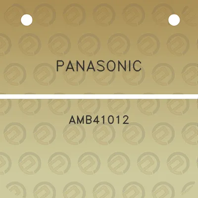 panasonic-amb41012