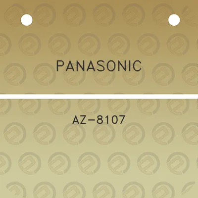 panasonic-az-8107