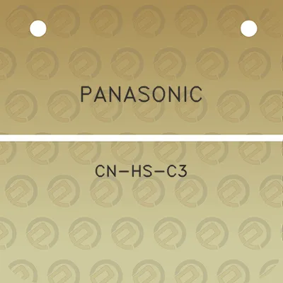 panasonic-cn-hs-c3