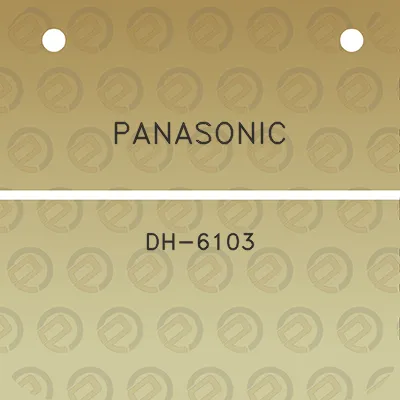 panasonic-dh-6103