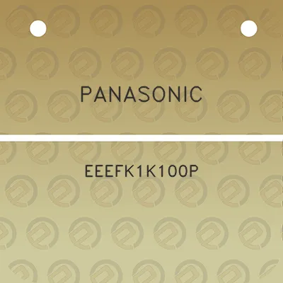 panasonic-eeefk1k100p