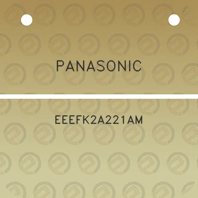 panasonic-eeefk2a221am