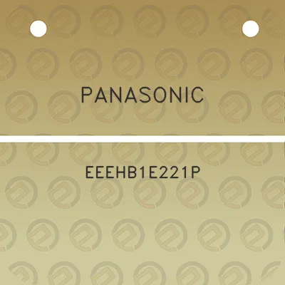 panasonic-eeehb1e221p