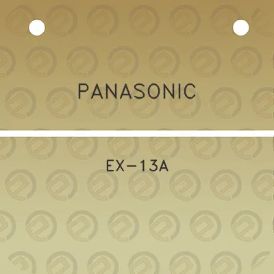 panasonic-ex-13a