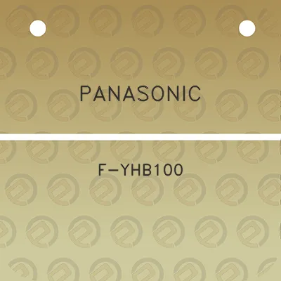 panasonic-f-yhb100