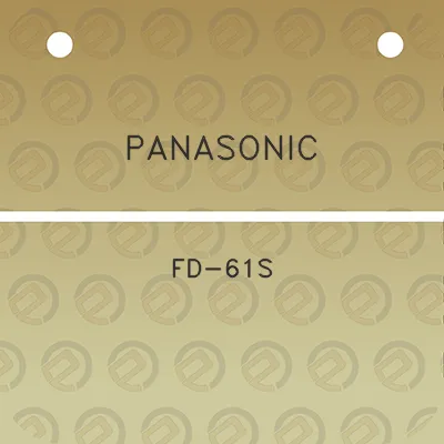 panasonic-fd-61s