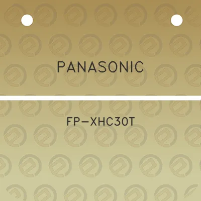 panasonic-fp-xhc30t