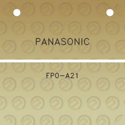 panasonic-fp0-a21