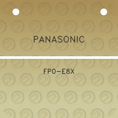 panasonic-fp0-e8x