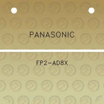 panasonic-fp2-ad8x