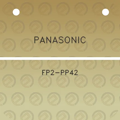 panasonic-fp2-pp42