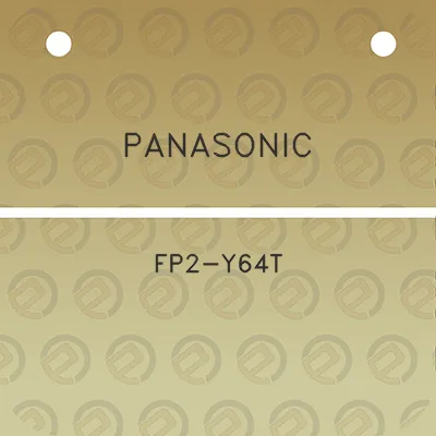 panasonic-fp2-y64t