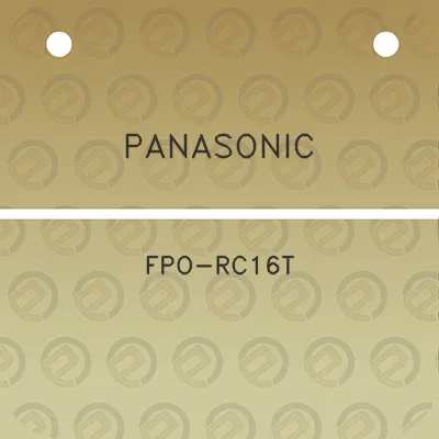 panasonic-fpo-rc16t