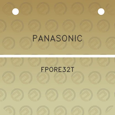 panasonic-fpore32t