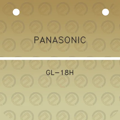 panasonic-gl-18h