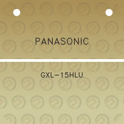 panasonic-gxl-15hlu