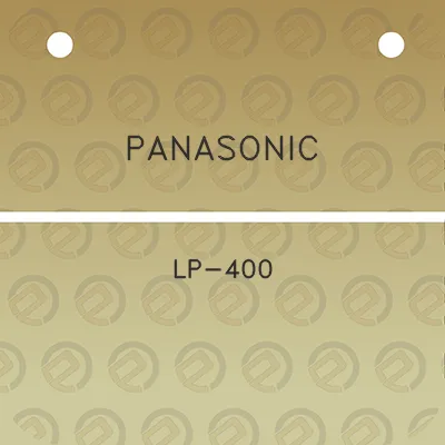 panasonic-lp-400