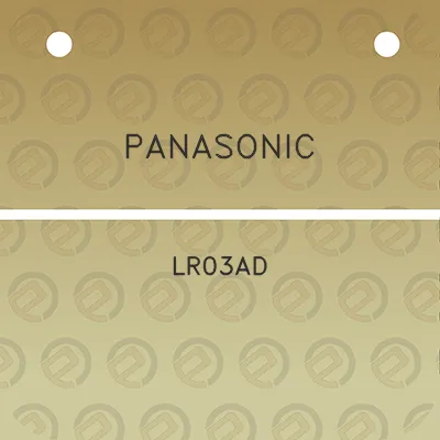 panasonic-lr03ad