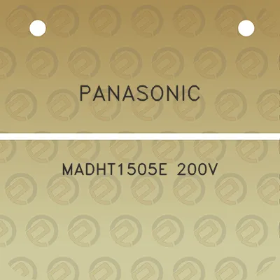 panasonic-madht1505e-200v