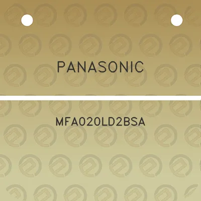 panasonic-mfa020ld2bsa