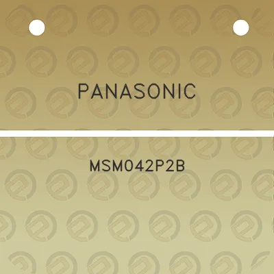 panasonic-msm042p2b