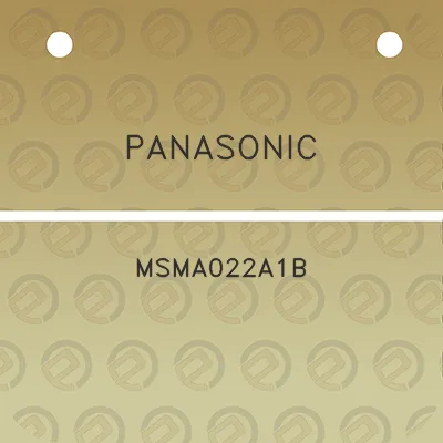 panasonic-msma022a1b