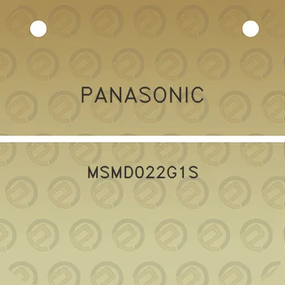 panasonic-msmd022g1s