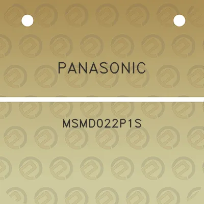 panasonic-msmd022p1s