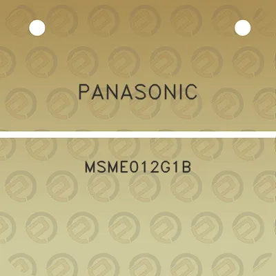 panasonic-msme012g1b