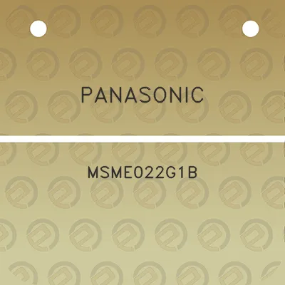 panasonic-msme022g1b