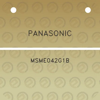 panasonic-msme042g1b