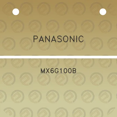 panasonic-mx6g100b