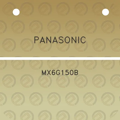 panasonic-mx6g150b