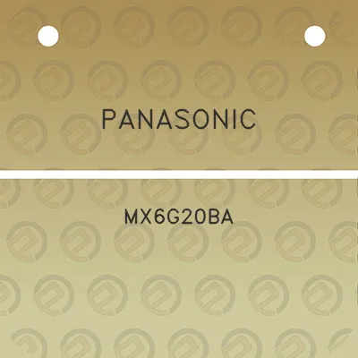 panasonic-mx6g20ba