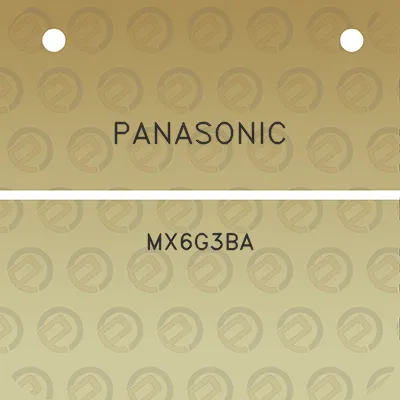 panasonic-mx6g3ba