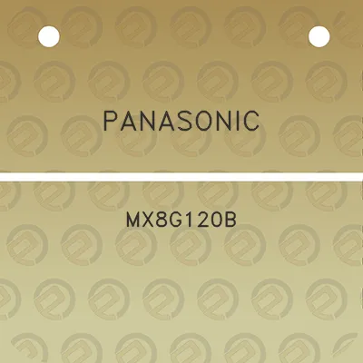 panasonic-mx8g120b