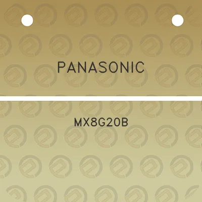 panasonic-mx8g20b