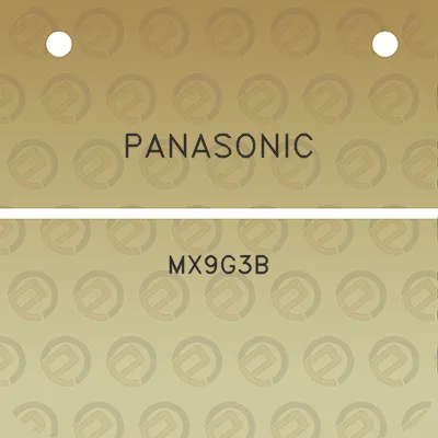 panasonic-mx9g3b