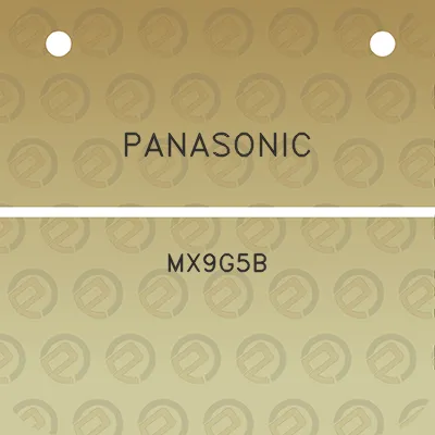 panasonic-mx9g5b