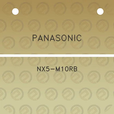 panasonic-nx5-m10rb