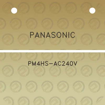 panasonic-pm4hs-ac240v