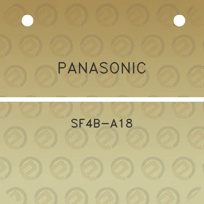 panasonic-sf4b-a18