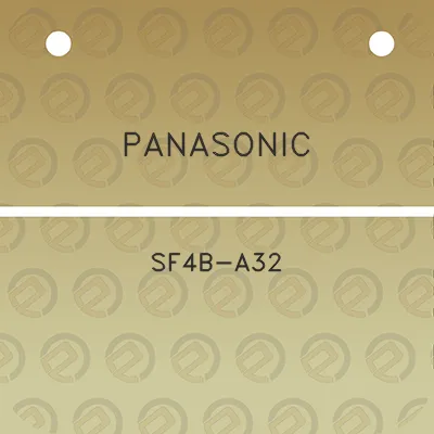 panasonic-sf4b-a32