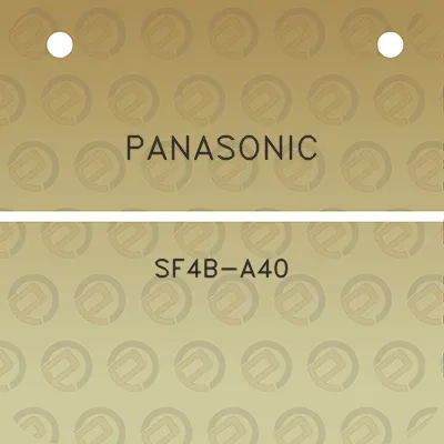 panasonic-sf4b-a40